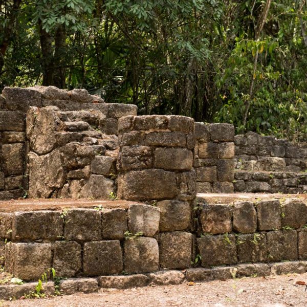 La Maison des colonnes - Site d'Aguateca