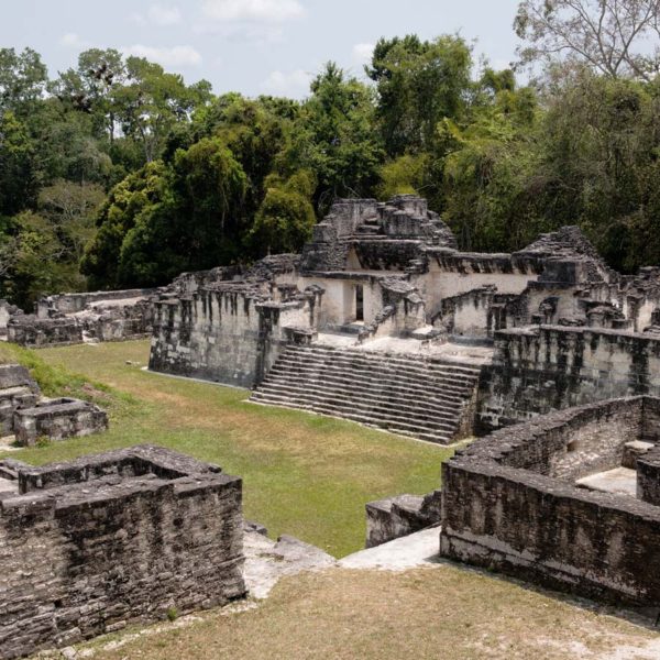 Residence of king Chak Tok Ich'aak I - Central Acropolis - Tikal